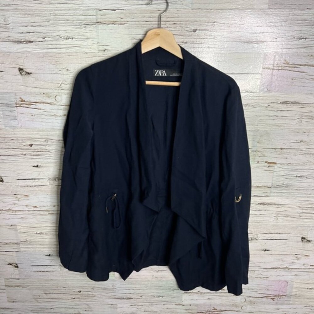 Zara blue blazer  jacket size small